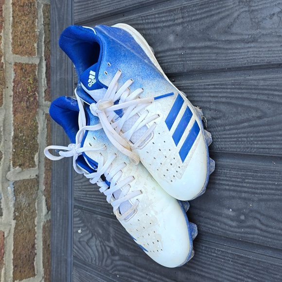 adidas Other - Boys Adidas Soccer Outdoor Cleats, Blue/white, Size 5